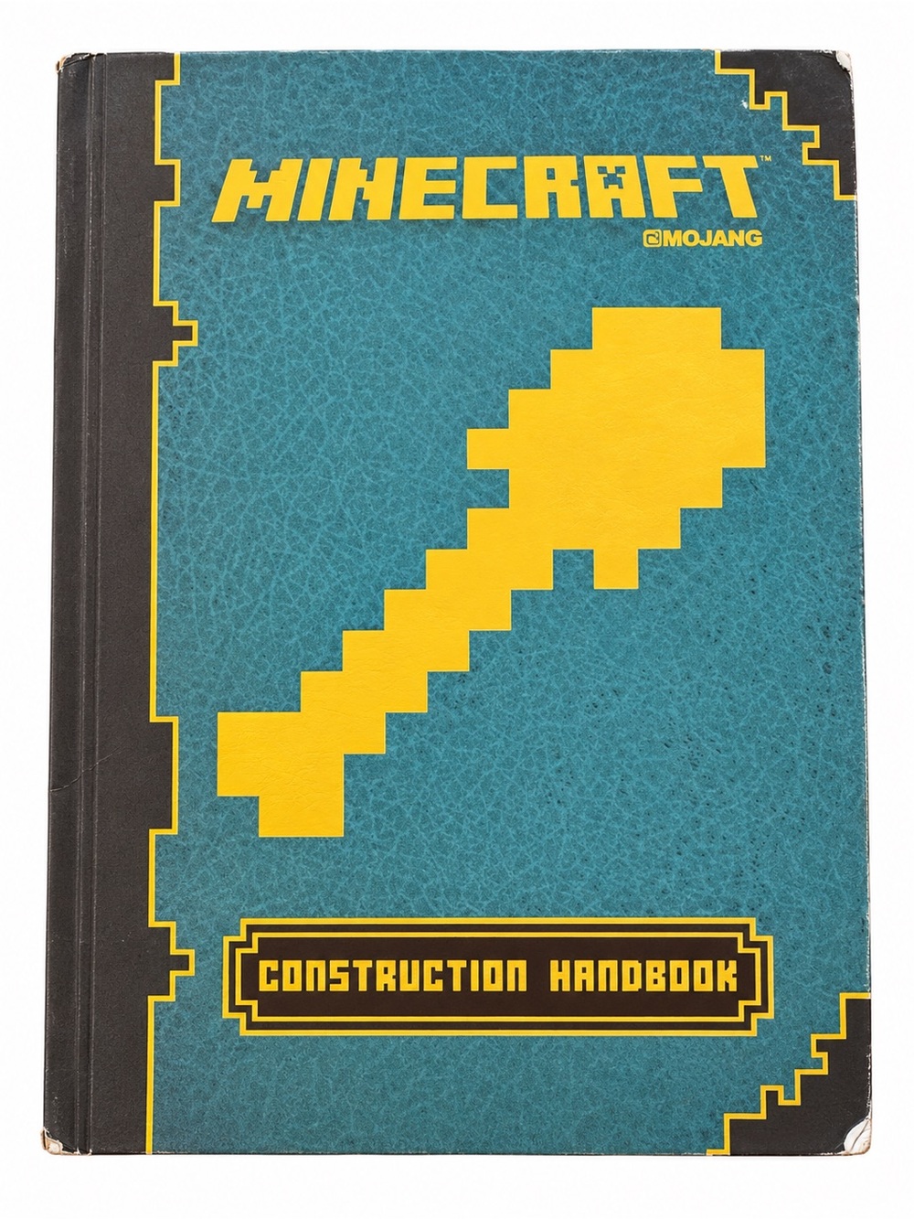 Scholastic Minecraft Construction Handbook - Teal & Yellow